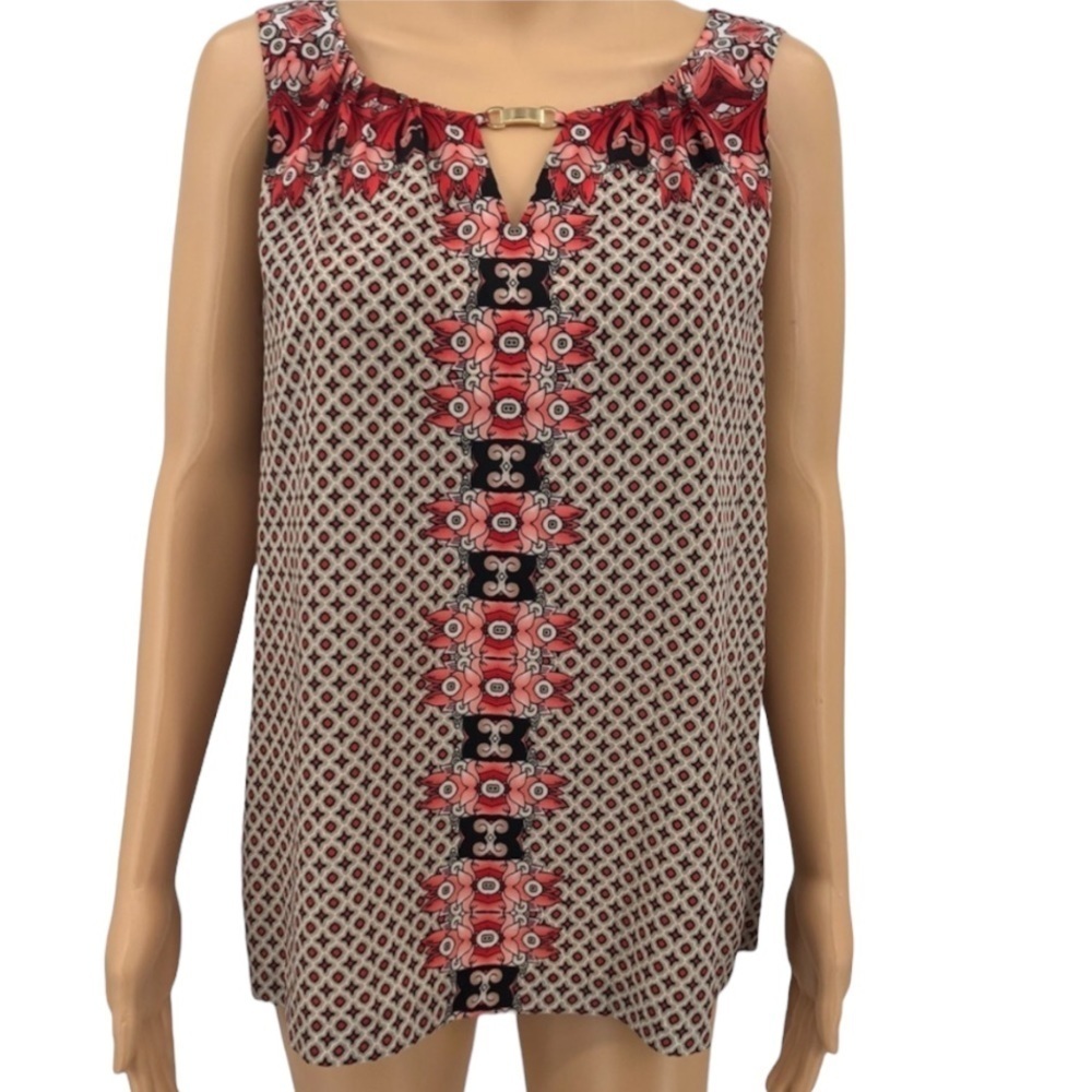 Dana Buchman Pullover Sleeveless Blouse Size M